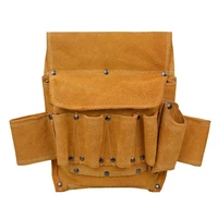 leather electrical toolkit bag multi function home decoration tool belt bag electric wood hardware kit storage bag