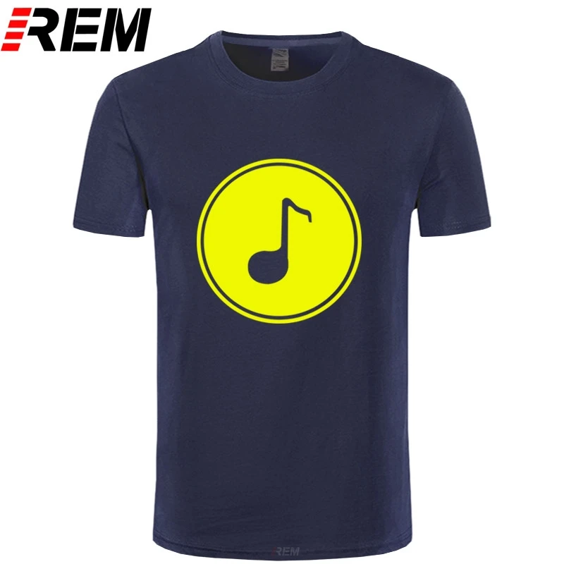 Футболка мужская с круглым вырезом тенниска музыкальным принтом музыкальных