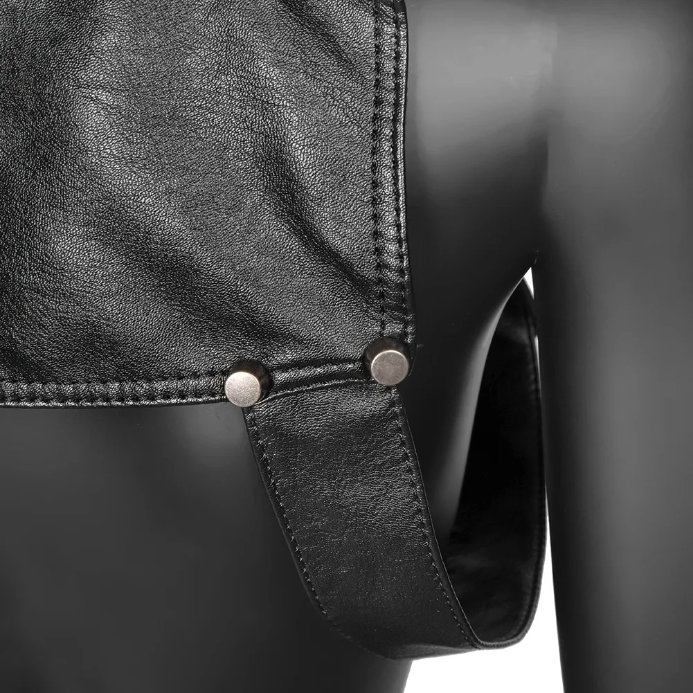 

Steampunk Leather Waistbag Vintage Gothic Steam Punk Women Waist Arm Bag Lady Pockets Retro Messenger Shoulder Bag Hiking Travel