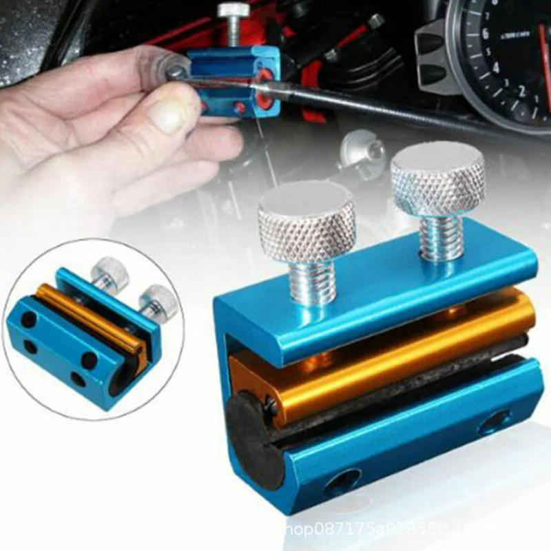 

Motorcycle Dual Cable Oiler Luber Aluminium Cable Lube Tool Lubrication Wire Oiler Brake Line Refueling Accessories