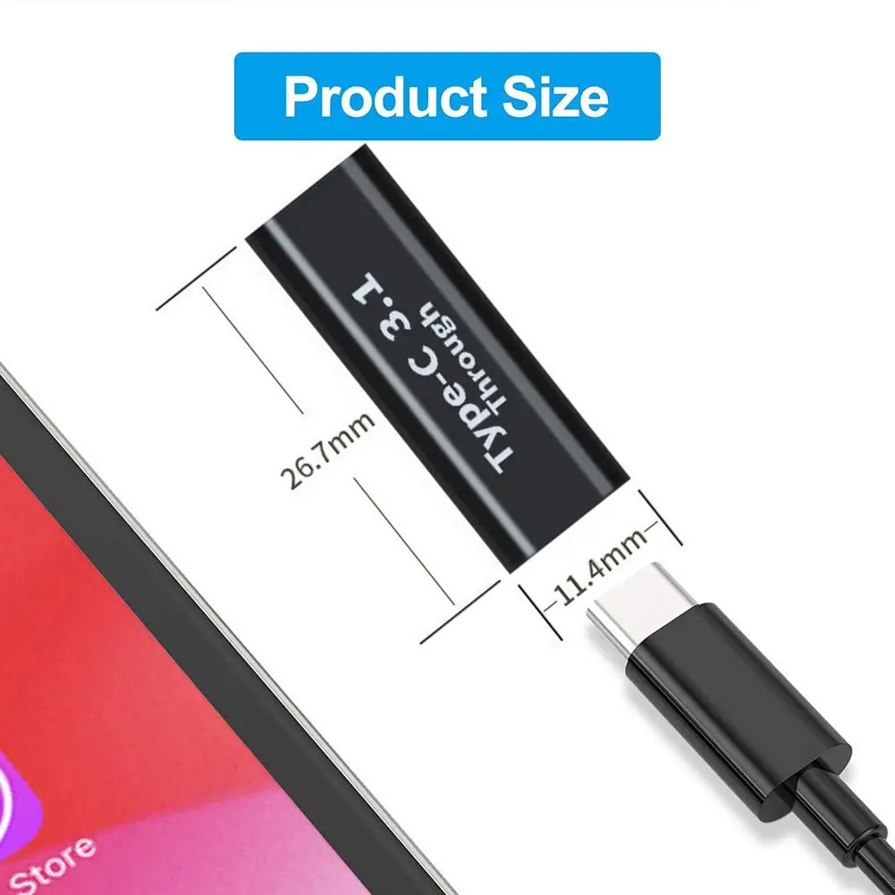 1 шт. адаптер USB Type-C для планшетов и телефонов |