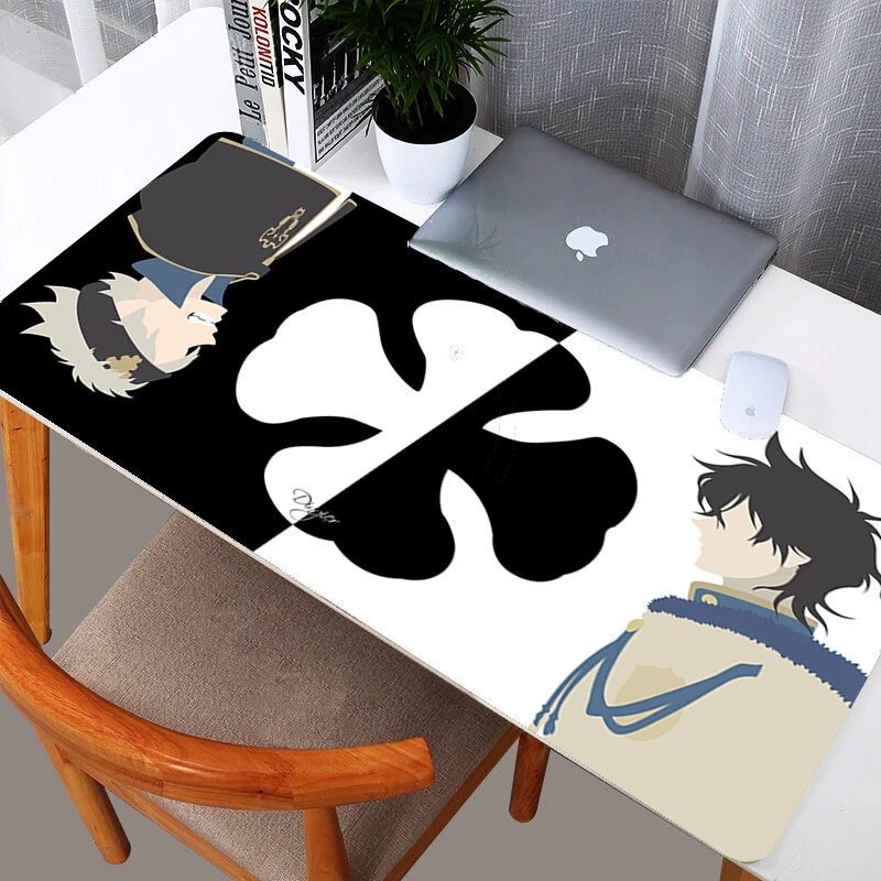 

Black Clover Gaming Mousemat 3mm Thickness 400x900mm New Arrive Desk Mats Gamers Mouse Pad in Stock