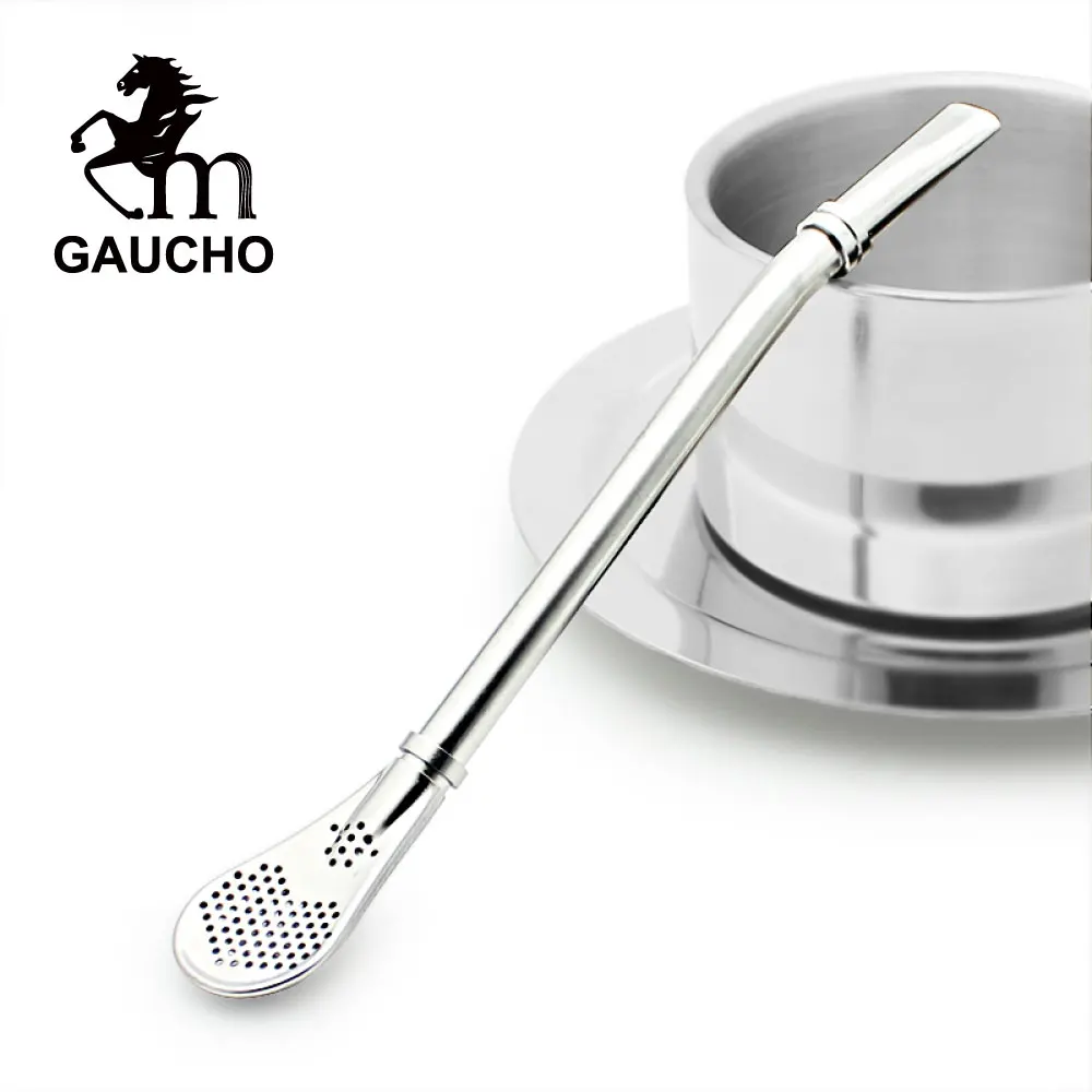 600 шт./лот Gaucho Yerba Mate Straw 3 Длина фильтр из нержавеющей стали Bombilla чайная ложка