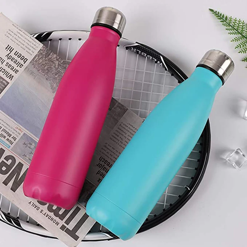 Бутылка для колы 17 унций вакуумная Изолированная чашка термос из нержавеющей