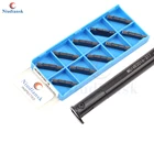 10 шт. вставки карбида MGMN150 MGMN200 MGMN250 MGMN300 MGMN400 1 шт. MGIVR2016 MGIVL2016 держатель инструмента для канавок ЧПУ токарно-винторезный станок набор