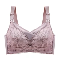 sexy lace trimmed bra big breasts anti fade full cup plus fat plus size 75b 105e optional comfortable and breathable bra fp037