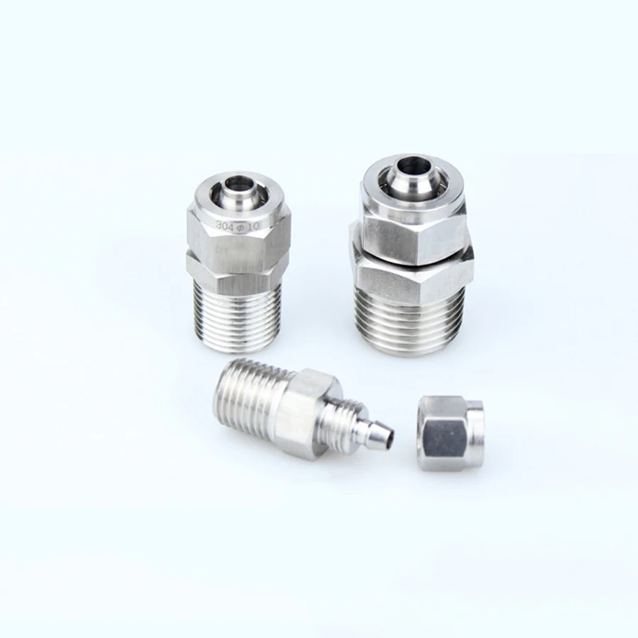 304 нержавеющая сталь быстрое соединение 1/8 &quot1/4" 3/8 &quot1/2" BSP Мужская резьба