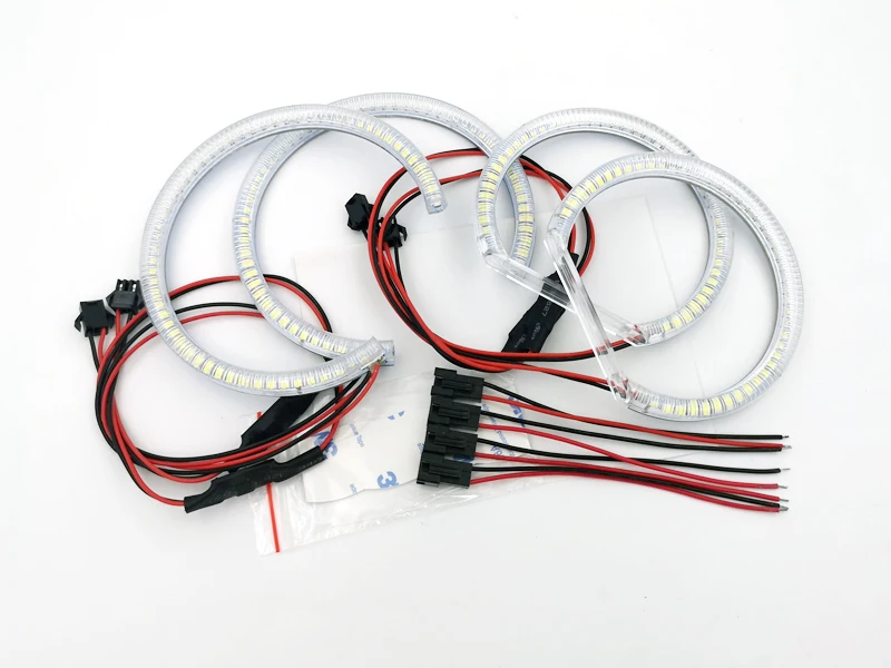 Для BMW E60 E61 LCI 528i 530i 535i 550i M5 2007 2010 ультра яркий SMD светодиодный ангельские глазки