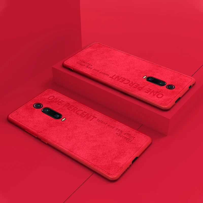 Роскошный ударопрочный тканевый чехол для телефона ADKO Redmi K20 Pro мягкие