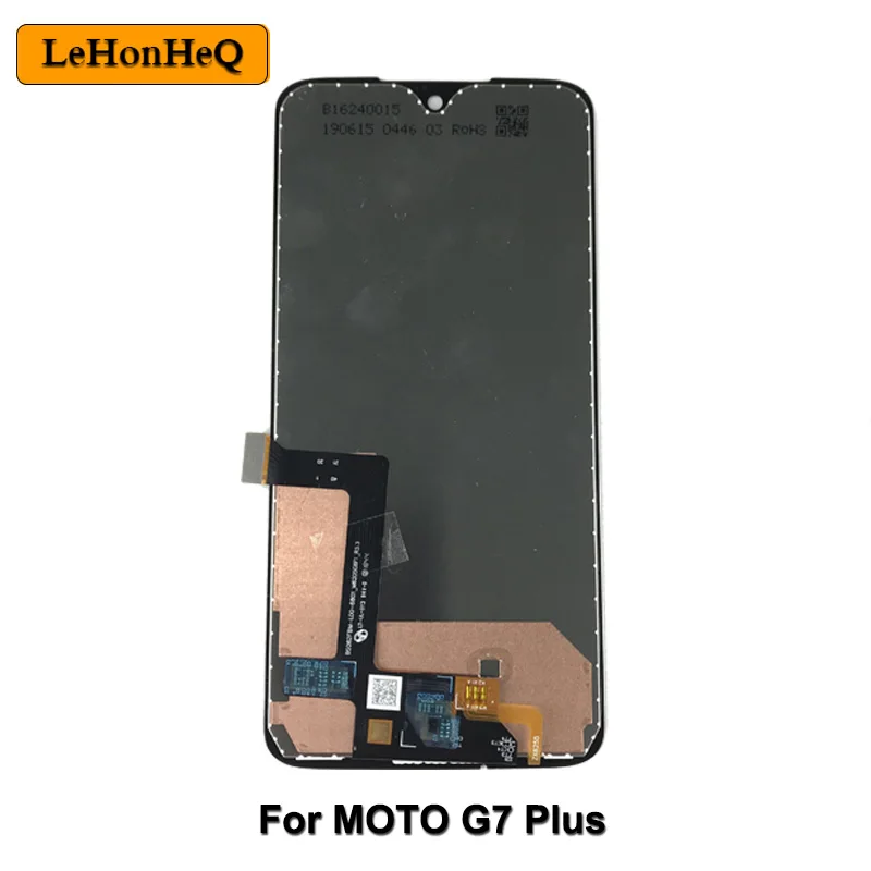 3 шт./лот для Motorola Moto G7 xt196. ЖК-дисплей Play xtсвязь дисплей с сенсорным экраном и