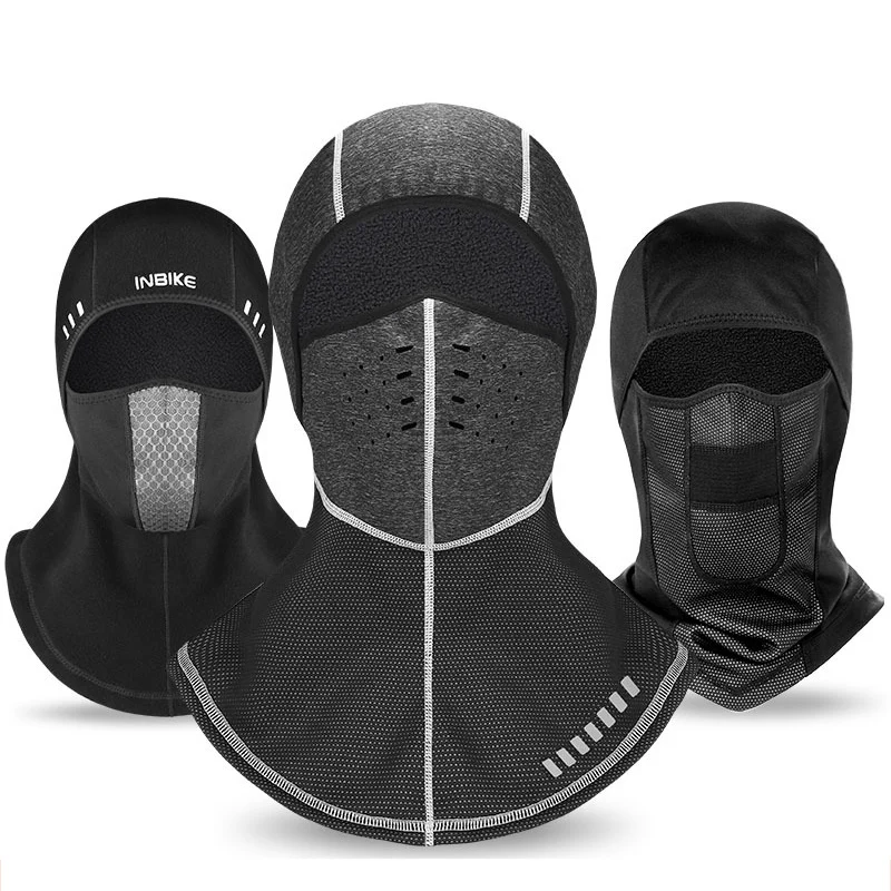 Зимняя велосипедная маска Флисовая теплая Кепка ветрозащитная противопылевая