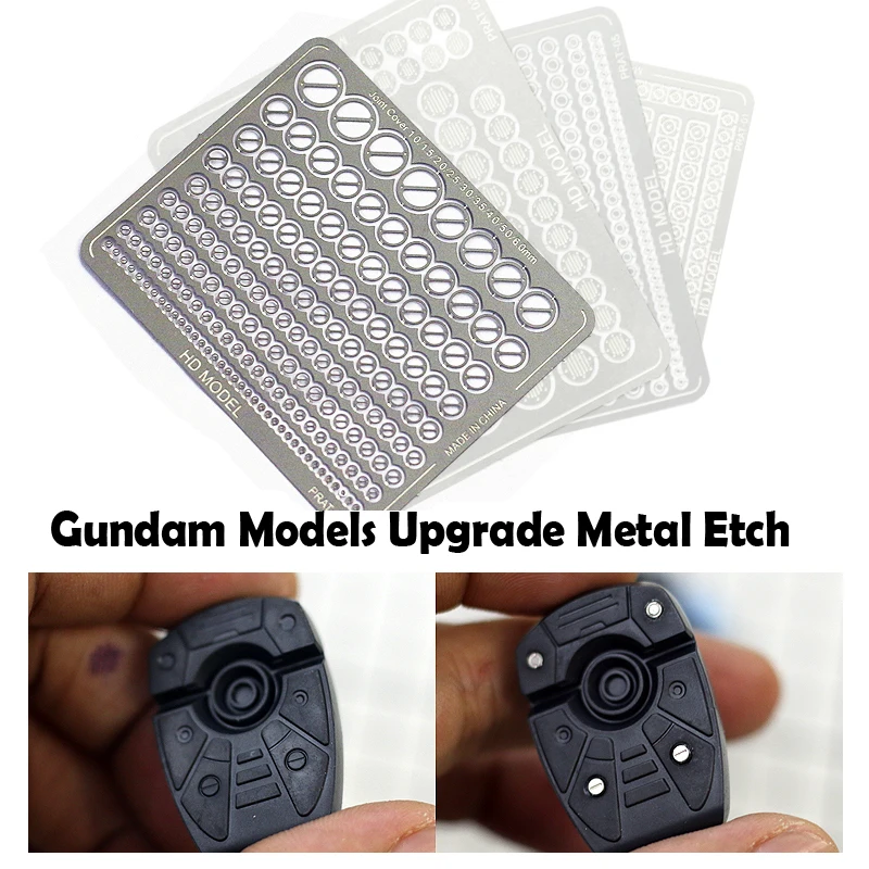 Детали для обновления металлической пластины Etch Kit 01 06 аксессуары трансформации