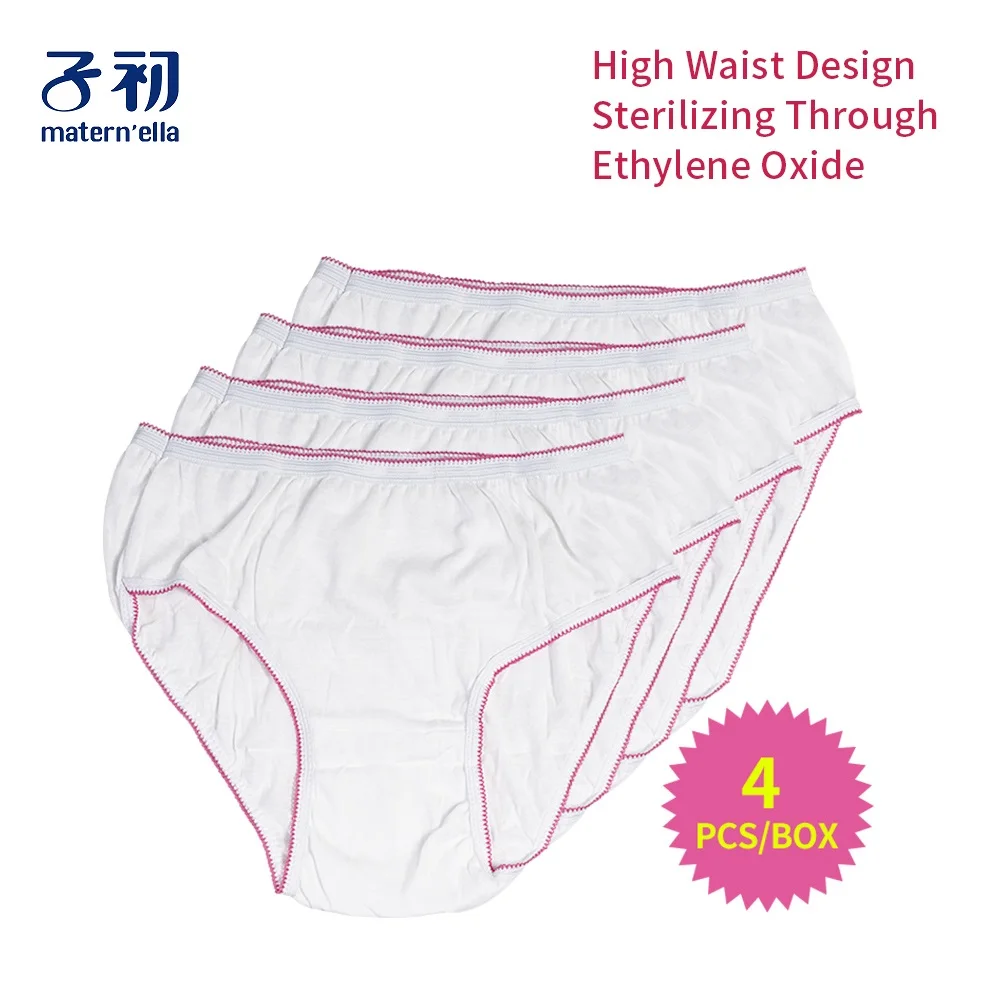 Matern'ella хлопковое нижнее белье Одноразовые стерилизованные трусики трусы для