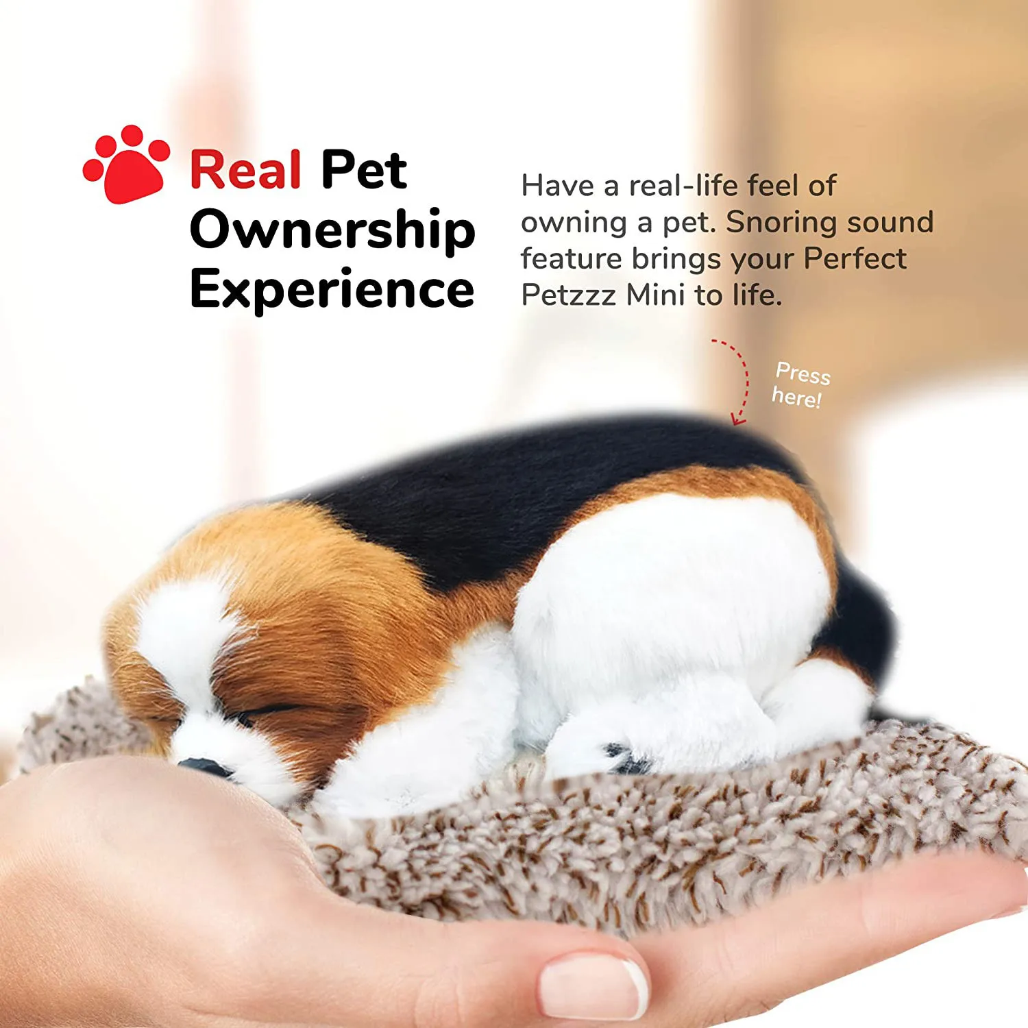 Modelslarge Plush Toy Simulation Dog Doll Sleeping Car Decor Children Home Accessories Desktop Model Birthday Gif | Дом и сад