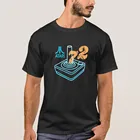 Atari 72 джойстик логотип Футболка 2020 новые летние Для Мужчин's короткий рукав популярные футболки, рубашка, топы Роман унисекс