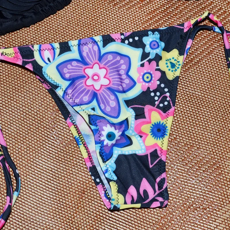 Женский сексуальный комплект бикини женский купальник Раздельный из двух частей