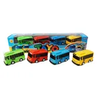 4 шт.компл. маленький автомобиль, Корейский мультфильм TAYO маленький автобус, Арабская модель автомобиля Oyuncak, игрушечный автомобиль, детский подарок на день рождения, автомобиль