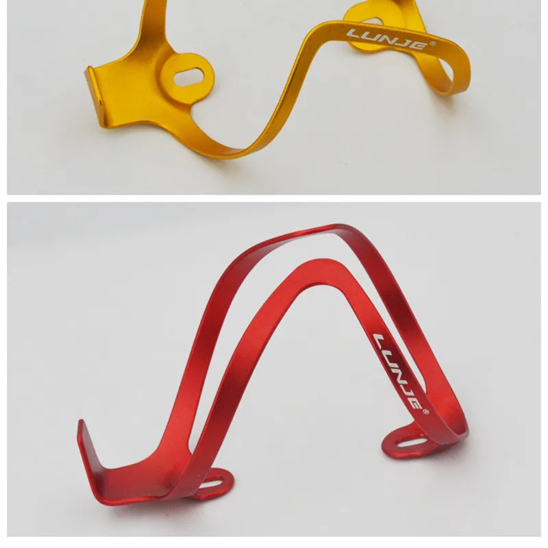 

Bicycle Kettle Holder Ultra Light Portable Aluminum Alloy Material Road Left and Right Open Cup Holder Bicycle Accessories Solid
