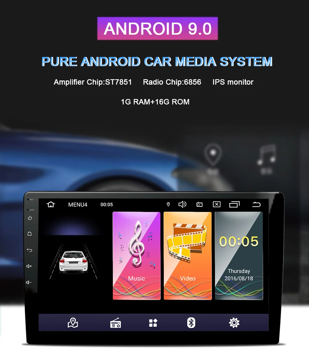 Funrover 2.5D+ ips 2 din Автомобильный Радио мультимедийный плеер Android 9,0 для Toyota Corolla 2013- dvd НАВИГАЦИЯ gps autovedio RDS BT