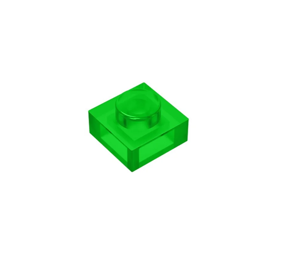 BuildMOC 3024 пластина 1X1 для строительных блоков детали сделай сам Обучающие
