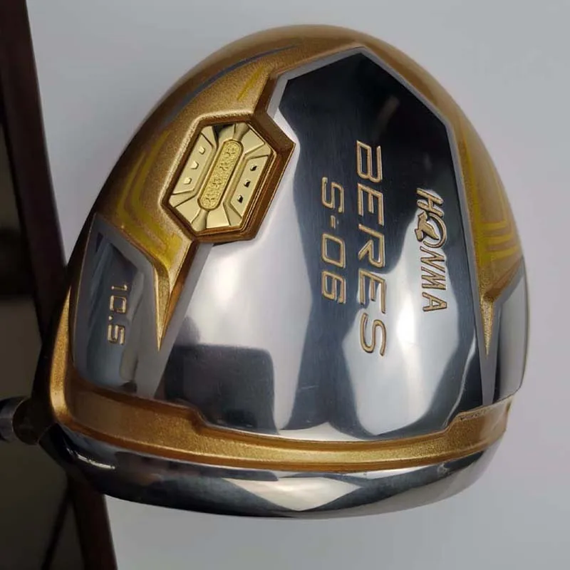 Honma 4 звезды S 06 men drivers 9 5 и 10 графит выделенный вал гольф клубы Бесплатная