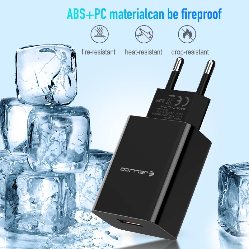 Зарядное устройство для быстрой зарядки 18 Вт 3 0 быстрое зарядное iphone Samsung S9