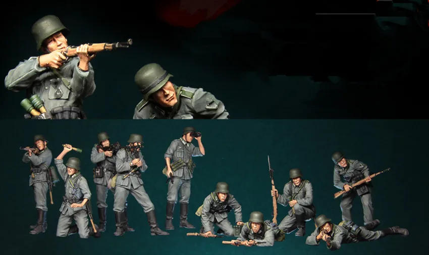 1/35 модельная фигурка из смолы комплект нераскрашенный/S28 | Игрушки и хобби