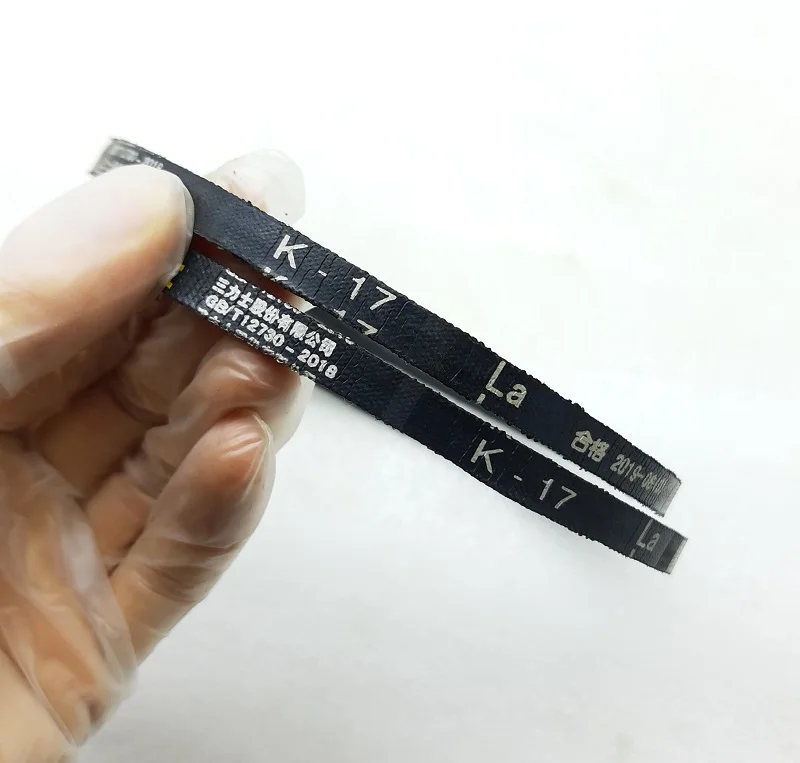 10 шт./лот K26 Vee резиновый приводной ремень скамья части сверла k12 k13 k14 k15 k16 k17 k18 k19 k20