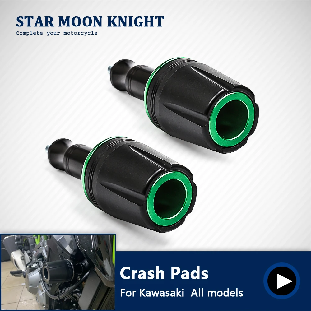 Для Kawasaki Z125 Z250 Z300 Z650 750 V650 Z800 Z900 мотоцикла защита от падения рамки ползунок