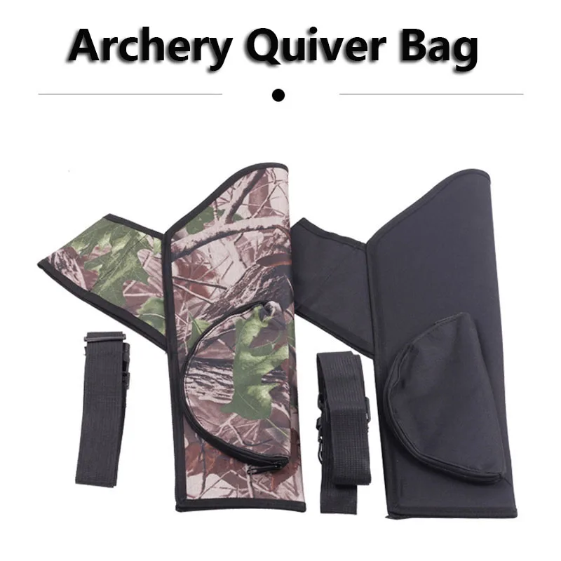 

Archery Quiver Bag Adjustable Strap Bow and Arrow Hunting Accessories Outdoor Sports Shooting Large Capacity