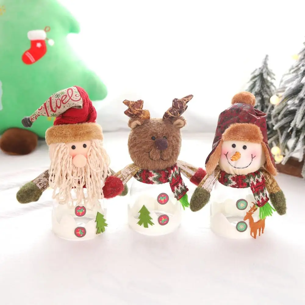 Рождественское украшение прозрачная конфета Пластиковые Креативные украшения