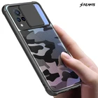 ДЛЯ Vivo V21e 5G чехол Камуфляжный военный противоударный армированный слайд-камера защитная задняя крышка для Vivo V21 V21E Y73 4G Rzants