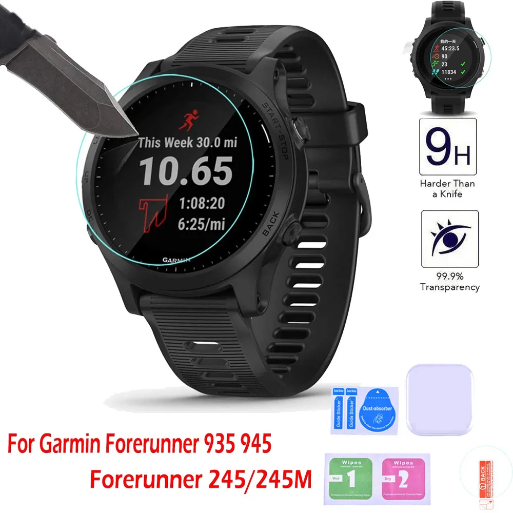 

Tempered Glass Screen Protector Film for Garmin Forerunner 935 945 245 245M 45 Sport Smart Watch Bracelet Protective Film
