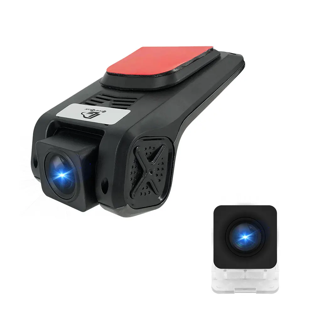 AT Front Rear ADAS USB Adas расстояние предупредить Камера видеорегистратор работать с Android 4,4/5,1/6,0/7,1/8,1 автомобильный мультимедийный плеер с TF слот для карты SD - Название цвета: AT Front Rear ADAS