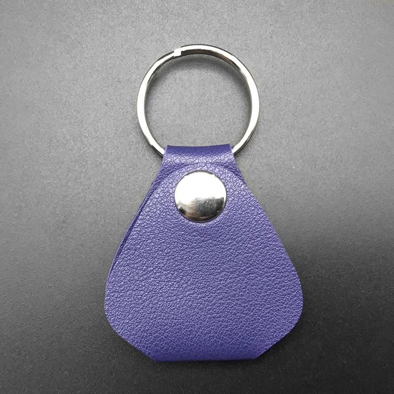 Кожа медиатор держатель сумка с защитой от повреждений и кольцом цепочка для