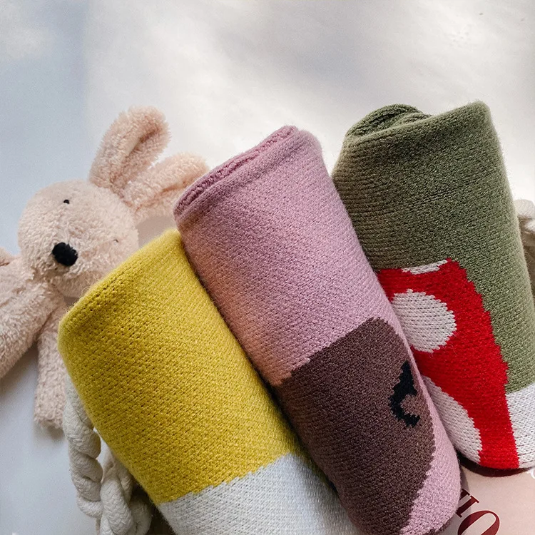 Новинка 2020 зимние свитера для маленьких девочек с мультяшным рисунком детская