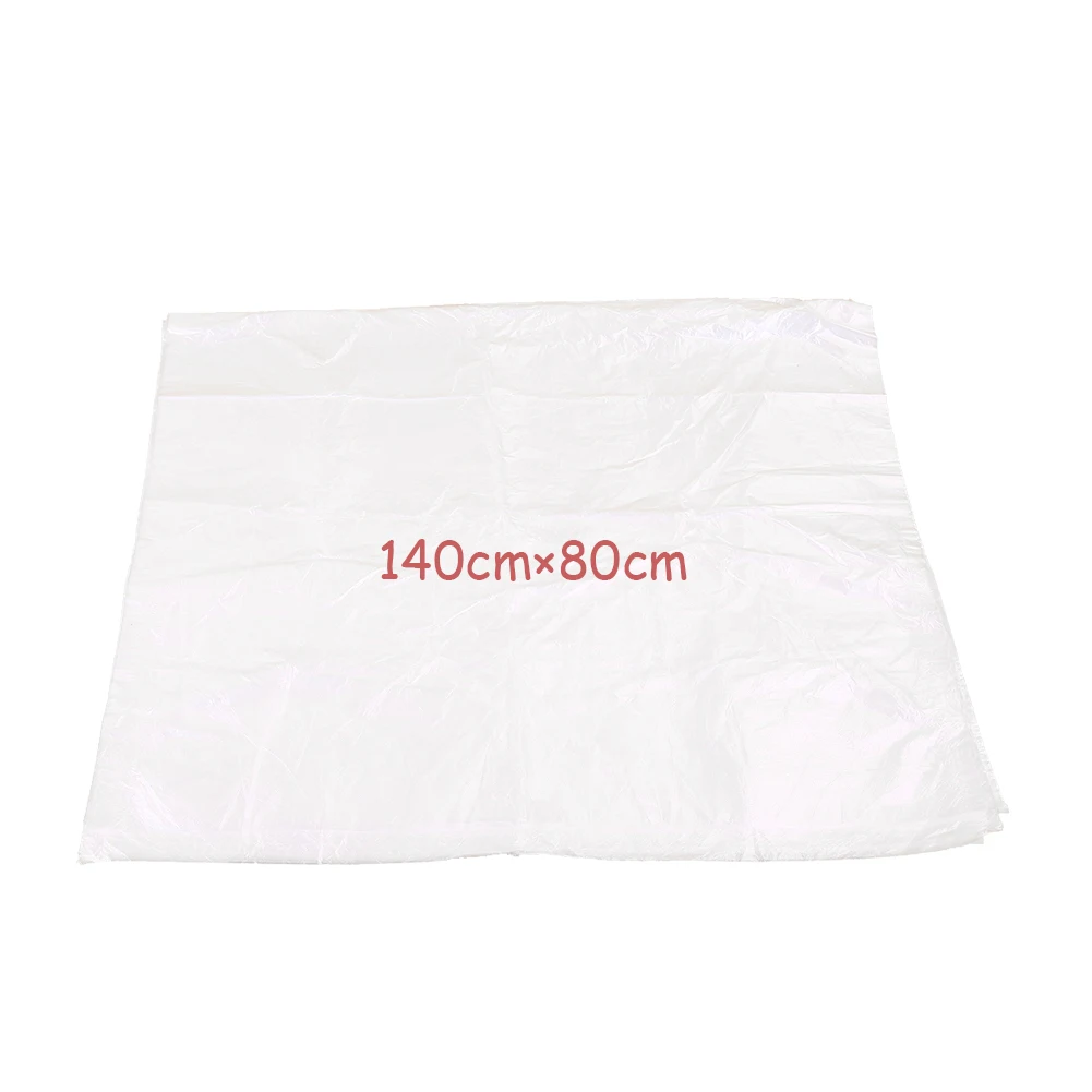 Одноразовый прозрачный пластиковый защитный чехол для сиденья автомобиля 100