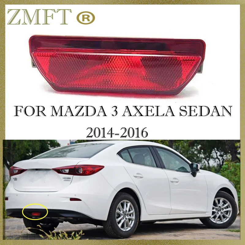 

Car Rear Bumper Stop Light Reflector Middle Lamp For MAZDA 3 AXELA Sedan 2014 2015 2016