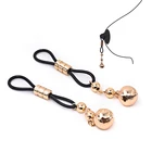 Зажимы для сосков Jingling, для стимуляции груди и клитора, фетиш, сдерживание бондажа, игры для взрослых, маленькие зажимы для груди, БДСМ-пытки