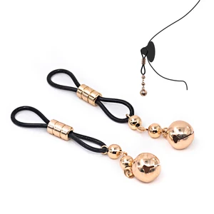 Зажимы для сосков Jingling, для стимуляции груди и клитора, фетиш, сдерживание бондажа, игры для взрослых, маленькие зажимы для груди, БДСМ-пытки