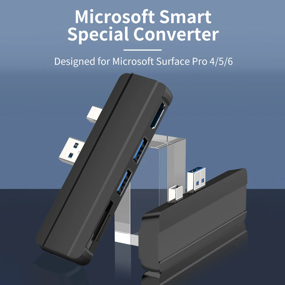 Док-станция 5 в 1 для Microsoft Surface Pro 6 4 док-станция с 2 портами USB 3 0 4K HDMI - купить по