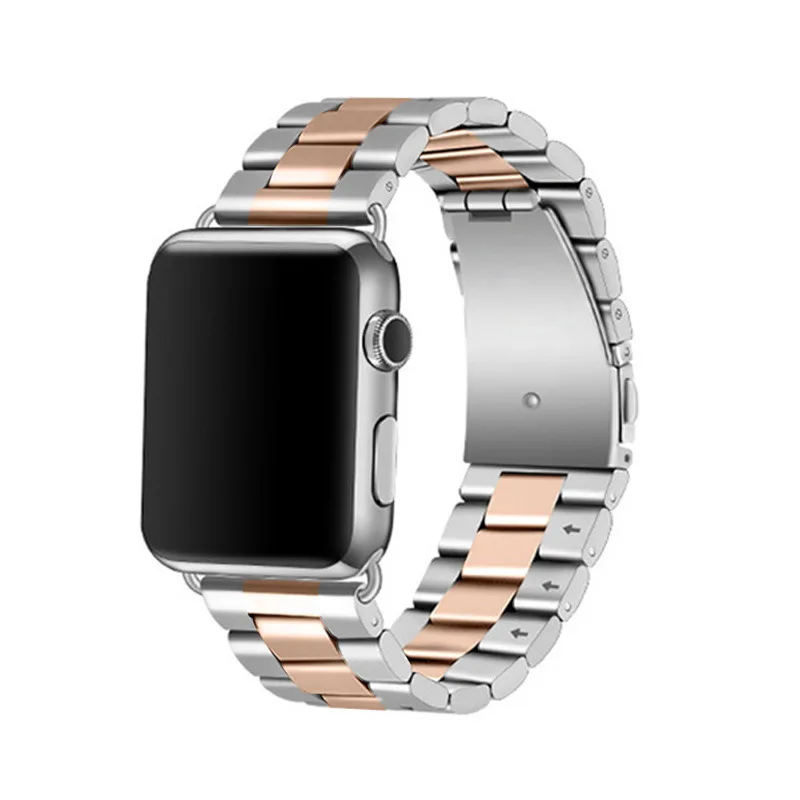 Смарт часы ремешок 44 мм для apple watch series 2 металлические ремешки для часов iwatch 40 мм нержавеющая сталь для iphone watch 42 мм 38 мм 2 1