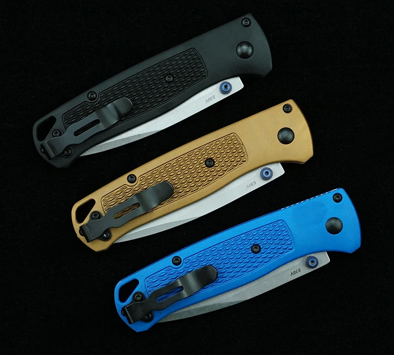 Складной нож LEMIFSHE 535 клинок Mark S30V рукоятка из алюминиевого сплава походный