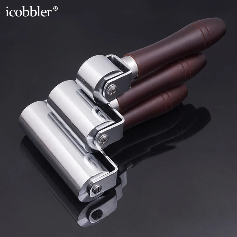 26/60/100 мм кожаный фоторолик стальной ролик инструмент для прессования пластин