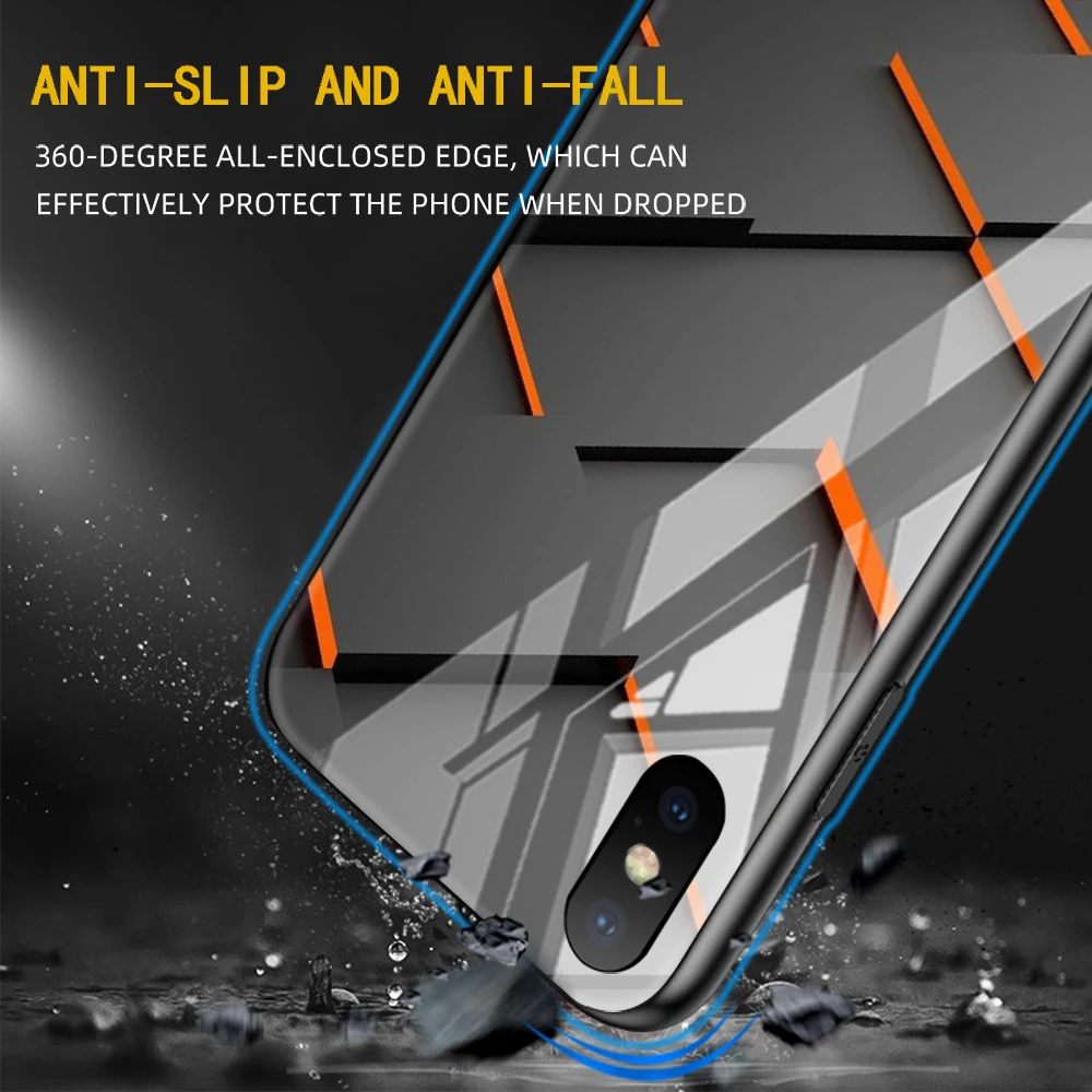 Marble Case For Samsung Galaxy A72 A52  A52s A32 A42 A71 A51 Case Tempered Glass For Samsung A70 A50 A20 A40 A30 A60 Cover