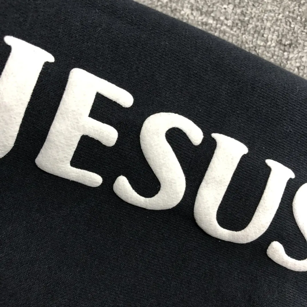 

Men Sweatshirts Kanye West Jesus Is King Chicago Painting Loose Sweatshirt Women Streetwear Oversize Hoodies Clothing Pullover