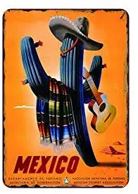 

Mexico Style Metal Sign 12" x 18"