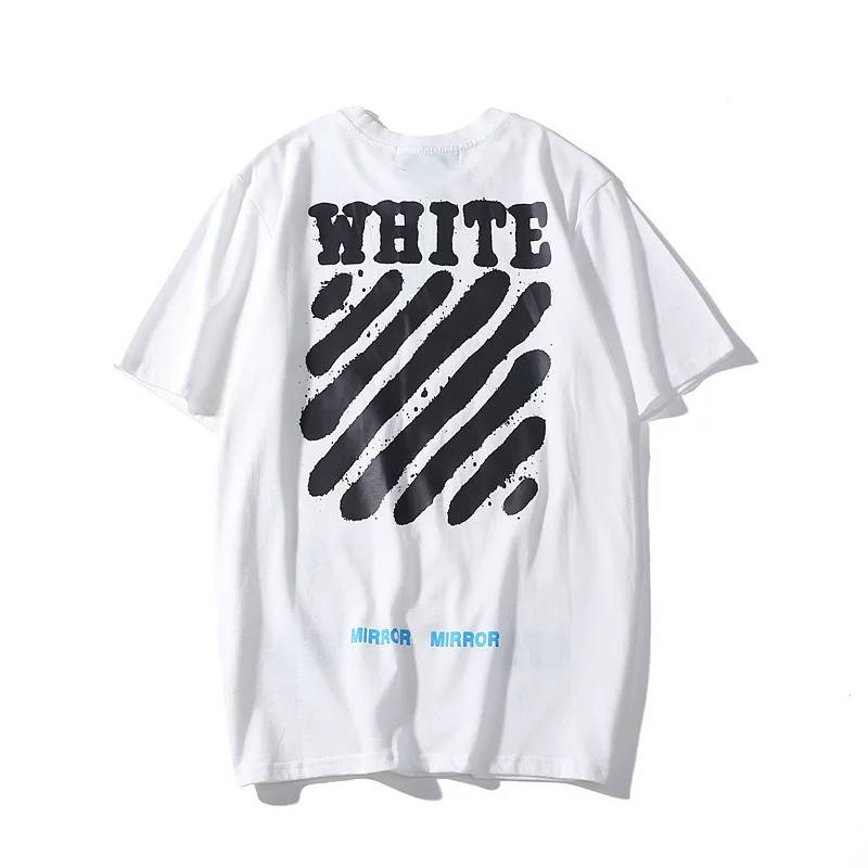 

2020 summer new style OW tide brand men and women the same trend loose cotton comfortable round neck short sleeve T-shirt