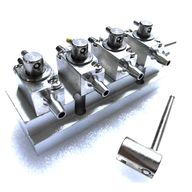 Клапан для очистки металла печатающей головки 1 4 8 шт. Трехходовой ручной