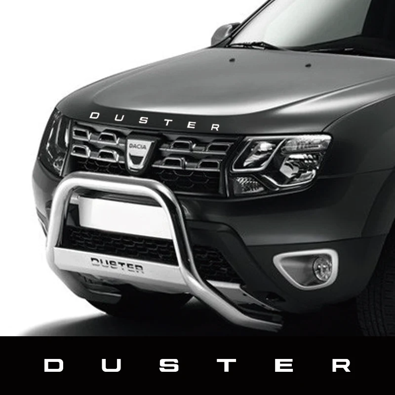 Автомобиль для RENAULT DACIA DUSTER передняя крышка капота виниловая пленка авто эмблема